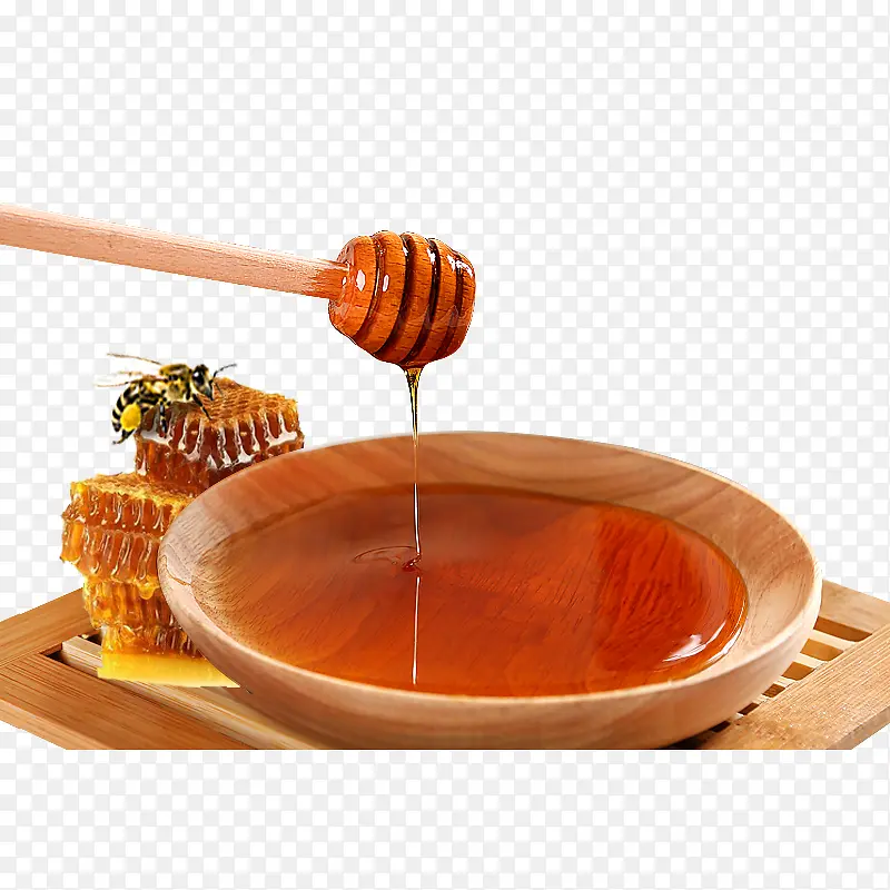 产品实物蜂蜜蜜蜂