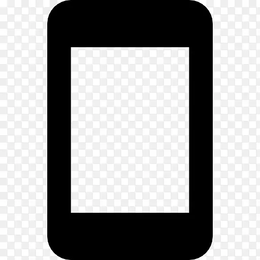 手机的空白屏幕图标