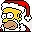 Simpsons Family Santa Homer Ic