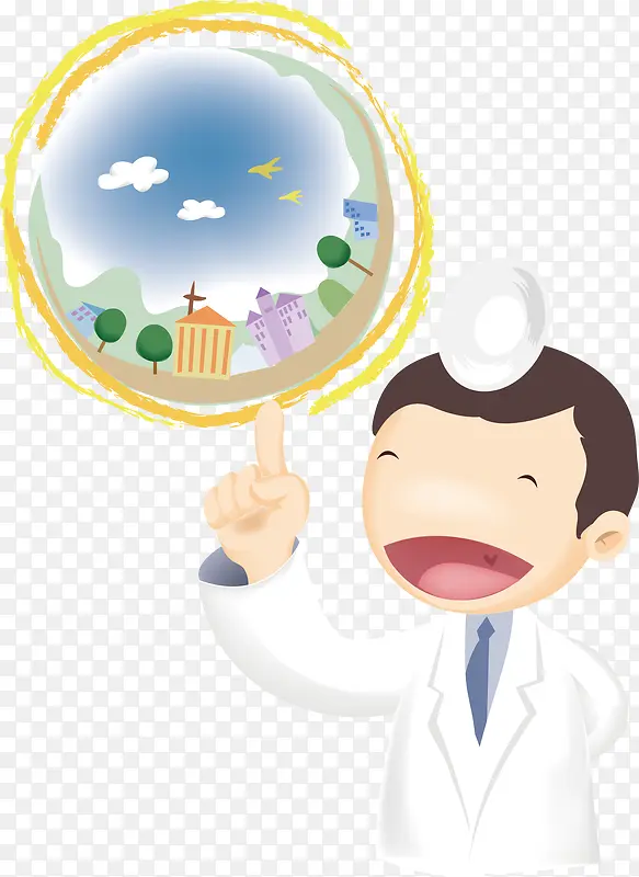 医生png元素