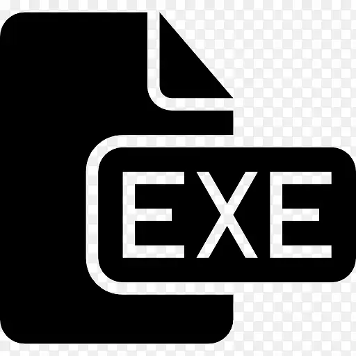 EXE文件的黑色界面符号图标