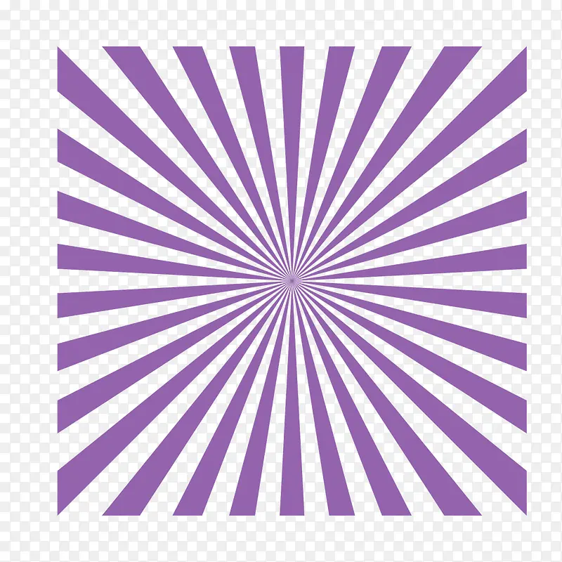 矢量紫色方形放射图案