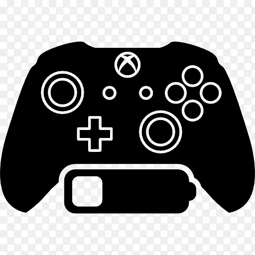 Xbox One游戏控制和低电池状态图标
