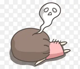 疲惫的女孩卡通PNG图片素材下载_图片编号8978781-PNG素材网