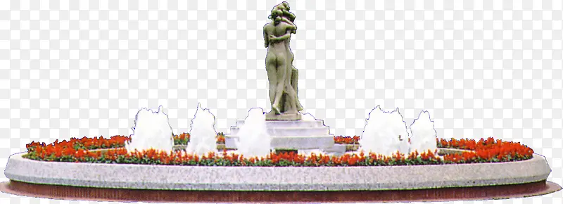 花坛喷泉雕塑