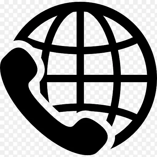 国际电话服务的标志图标