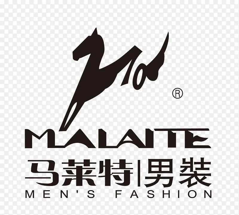 矢量马莱特男装logo