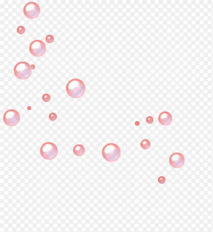 红色泡沫 气泡