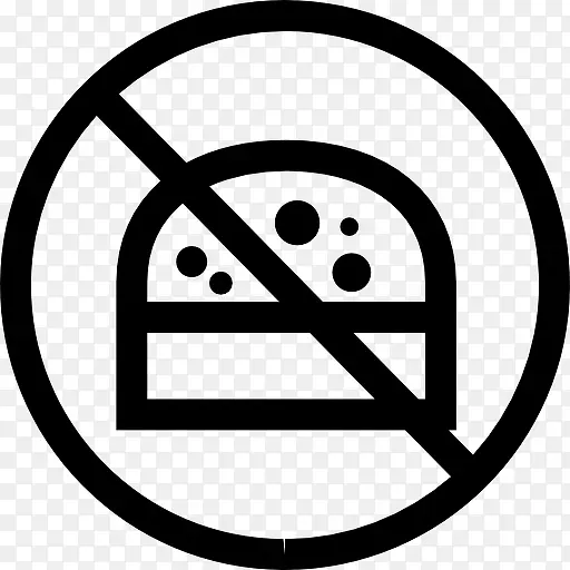 汉堡禁令标志为体操运动员图标