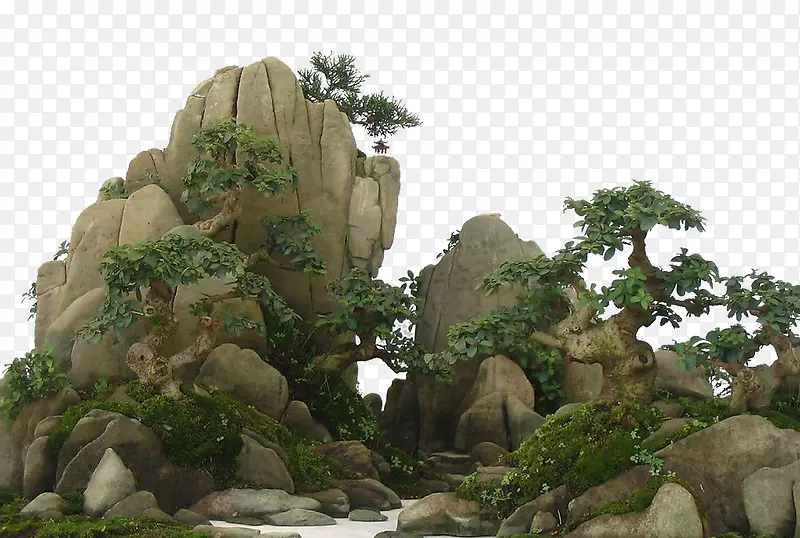 假山