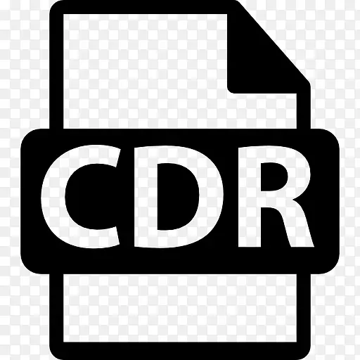 CDR格式文件扩展图标