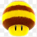 蜜蜂蘑菇超级马里奥银河