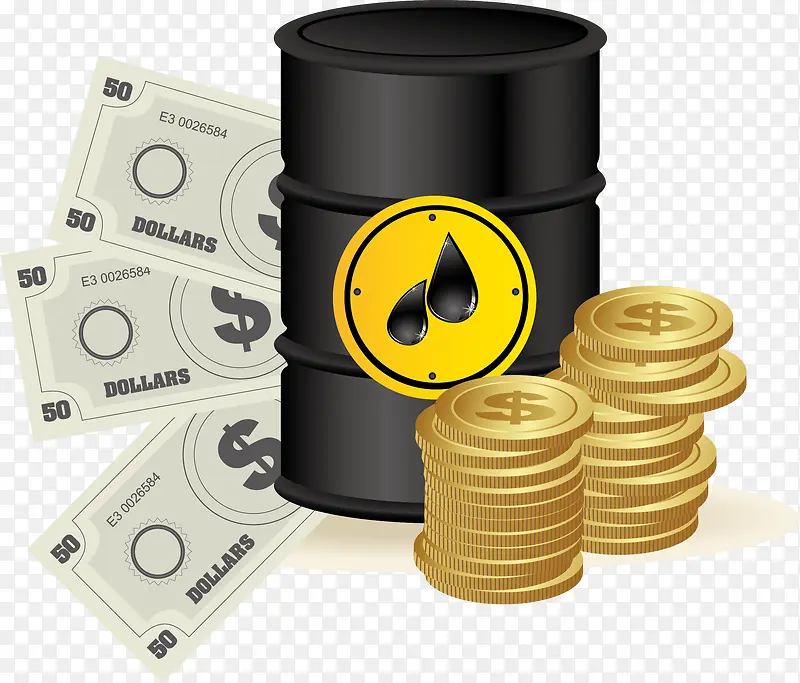 石油金钱PNG下载