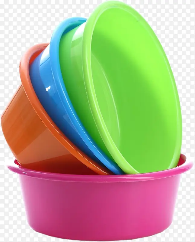 彩色塑料盆