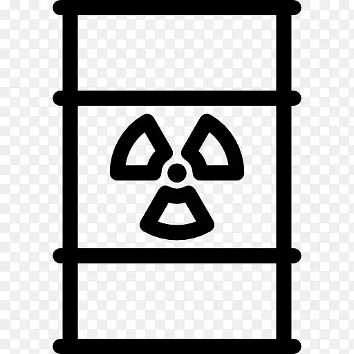 放射性废物图标