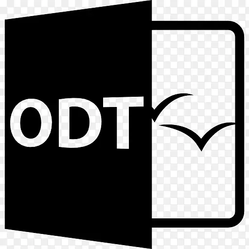 ODT打开文件变图标