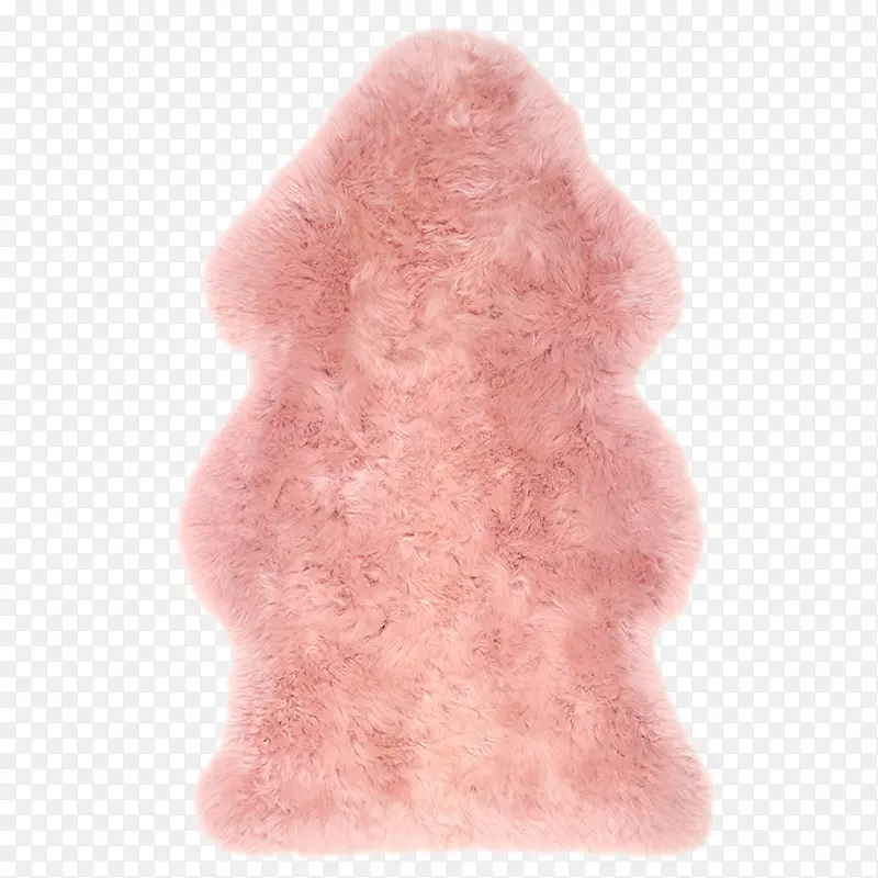 粉色澳洲进口毛地毯