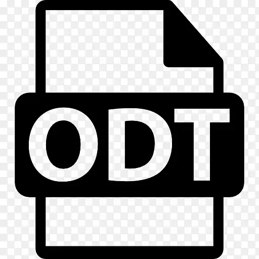 ODT文件格式符号图标