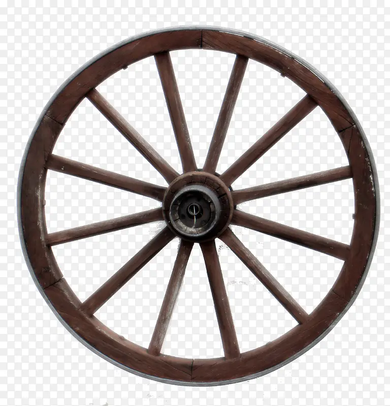 中国古老木头车轮