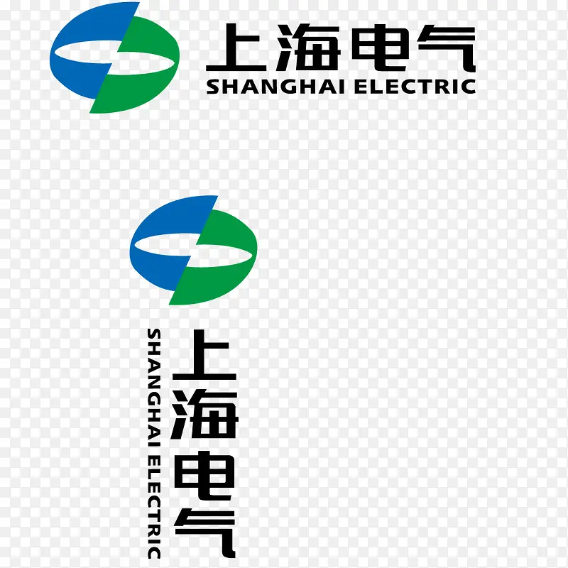 上海电气标志矢量图