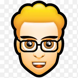 Male Face H5 Icon