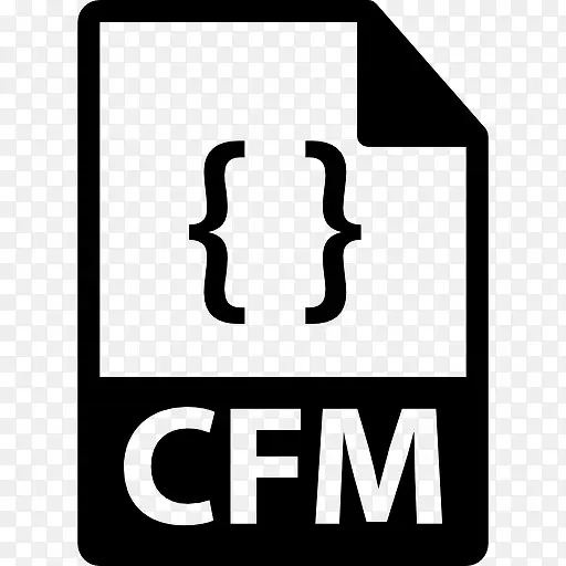 CFM文件格式符号图标