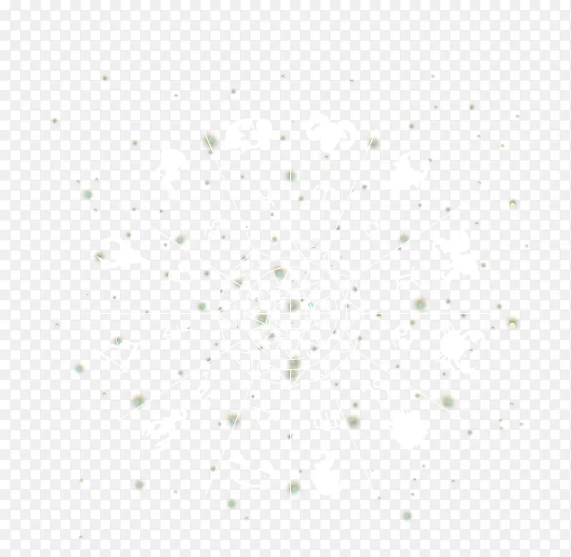 矢量浅色创意星座分析