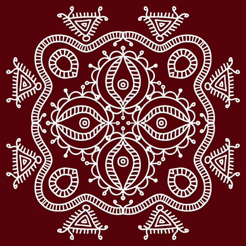 漂亮花纹