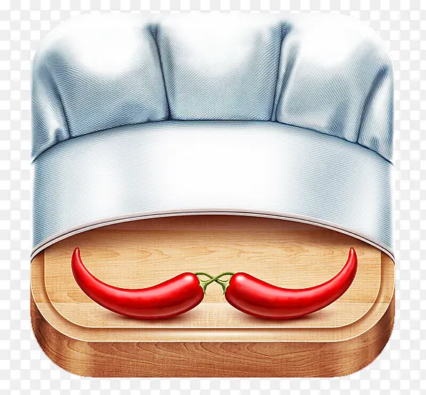 辣椒厨师帽app图标