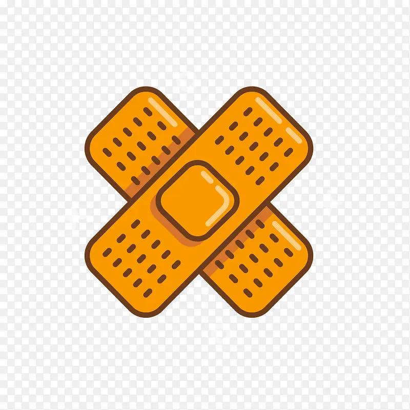 简约卡通KO绷矢量图标免抠图
