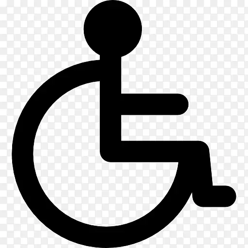 轮椅标志图标