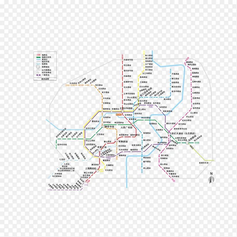 深圳地铁规划线路图
