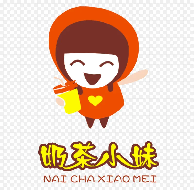 奶茶小妹logo