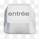 enter白色键盘按键