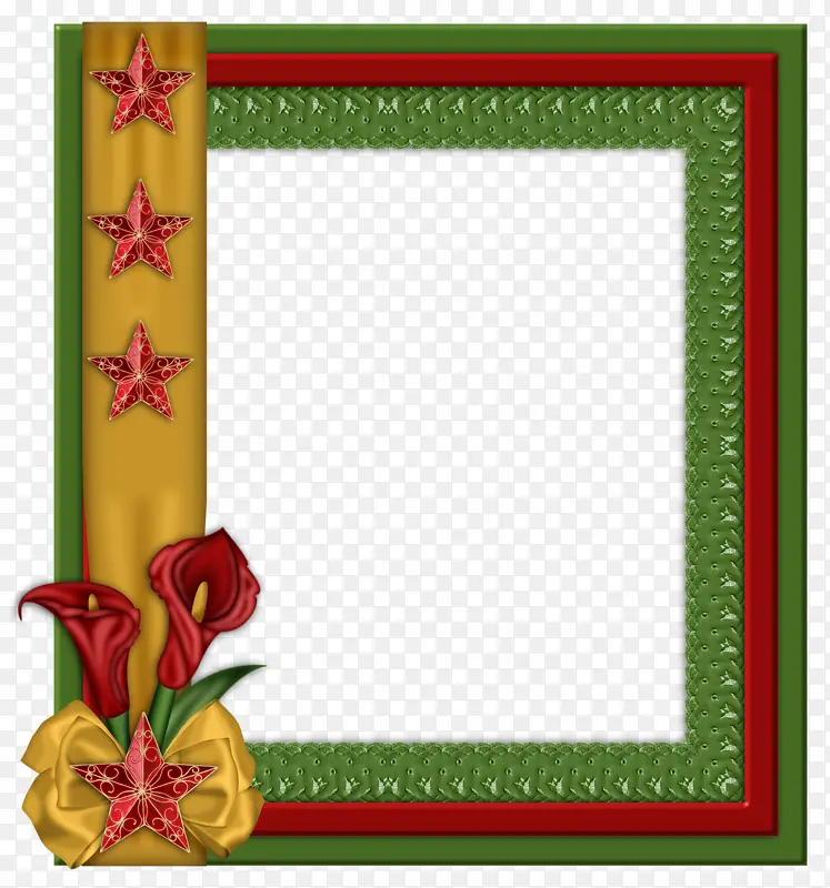 圣诞花式印星相框