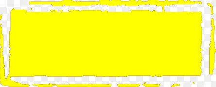 黄色矩形对话框样式宣传海报