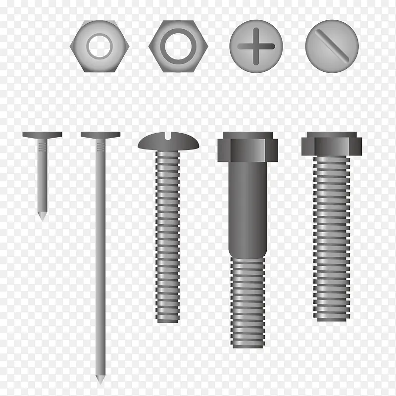 矢量螺丝钉