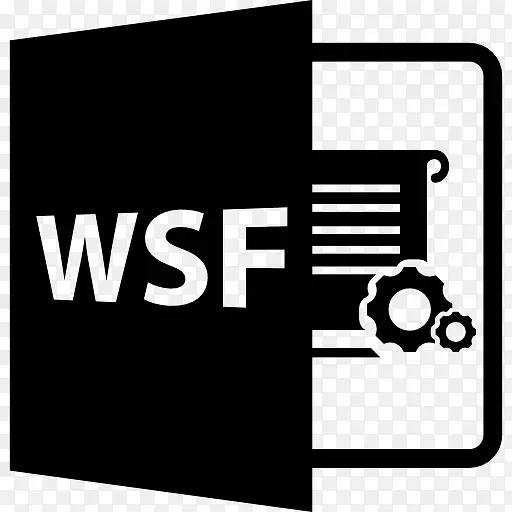 WSF开放文件格式图标