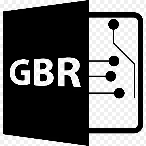 GBR开放文件格式图标