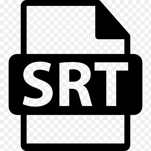 SRT文件的格式符号图标