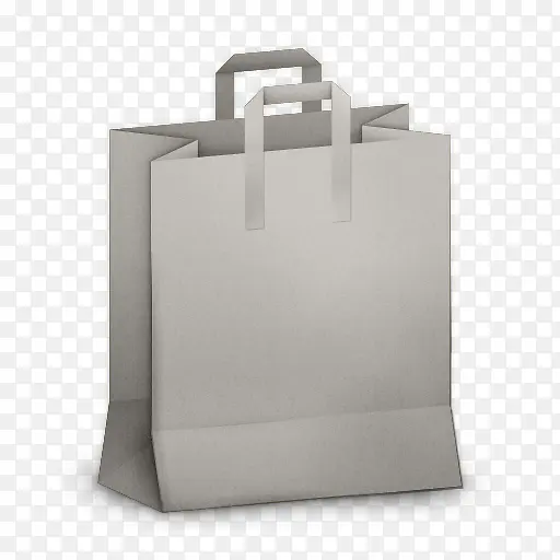 纸袋灰色paper-bag-icons