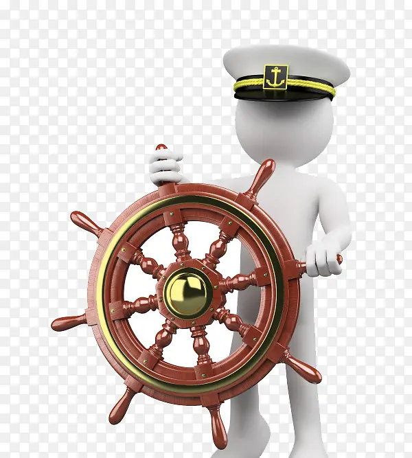 3D水手船长小人