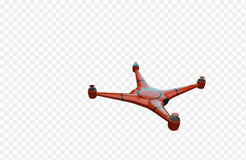 无人机飞行实物图