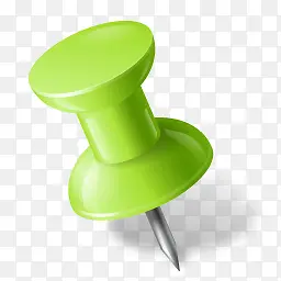 绿色的pushpin图标