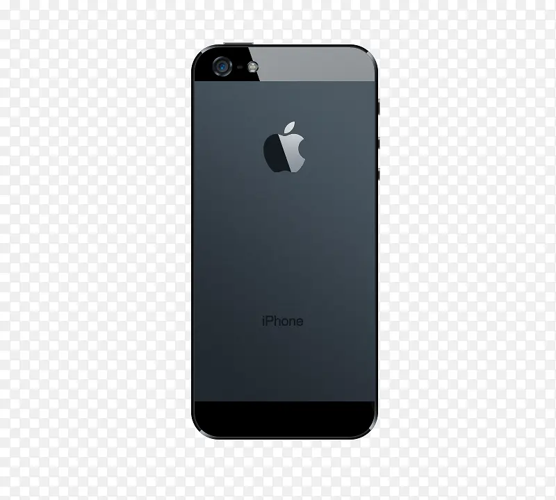 黑色iPhone 5背面