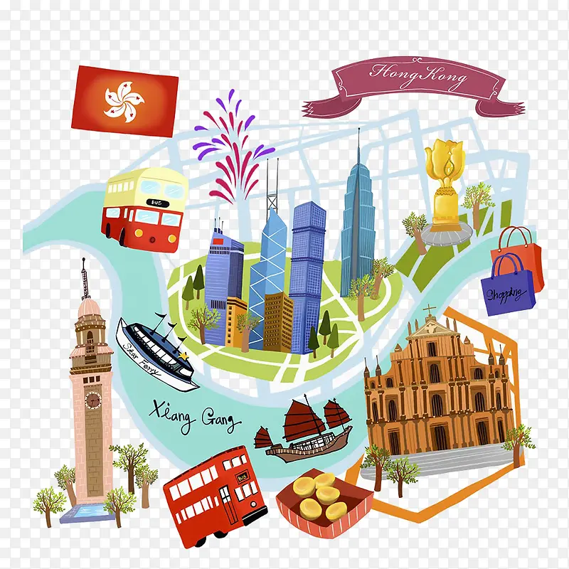 城市建筑地标PNG图片素材下载_图片编号9050482-PNG素材网