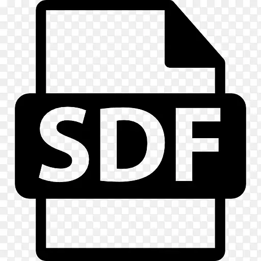 SDF文件格式符号图标