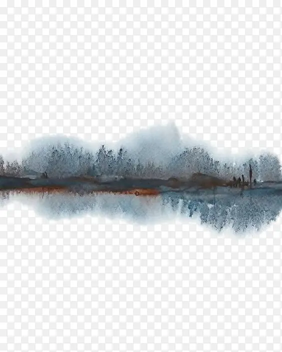 水墨山林
