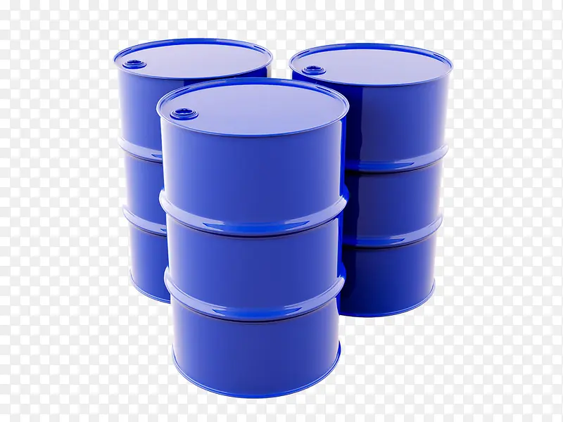 蓝色油桶