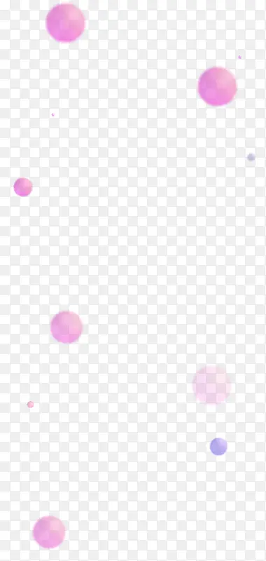 紫色漂浮球元素